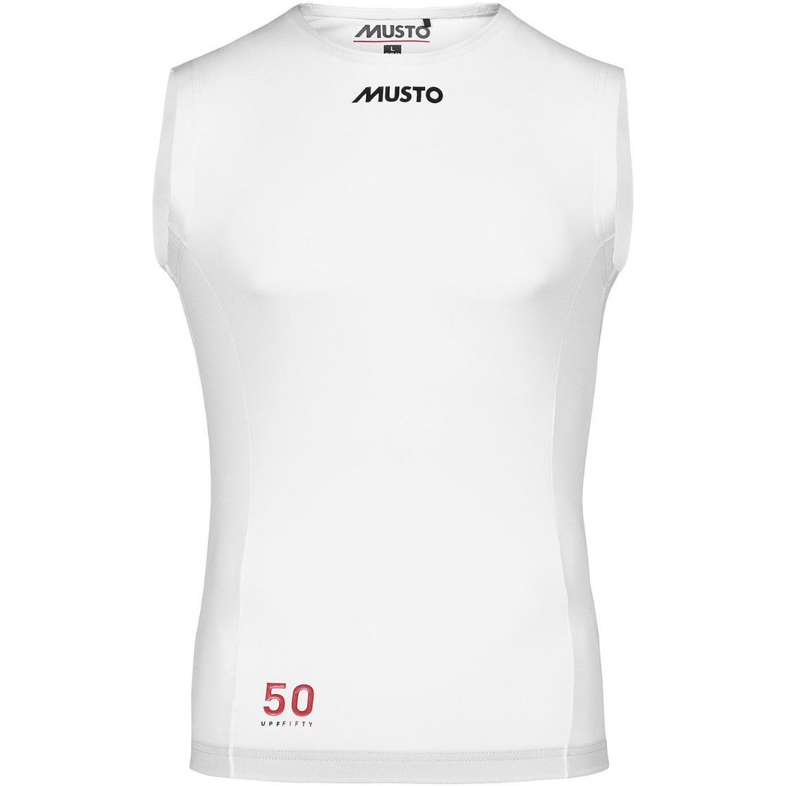 2026 Musto Männer Championship Rash Bib 82092 - White